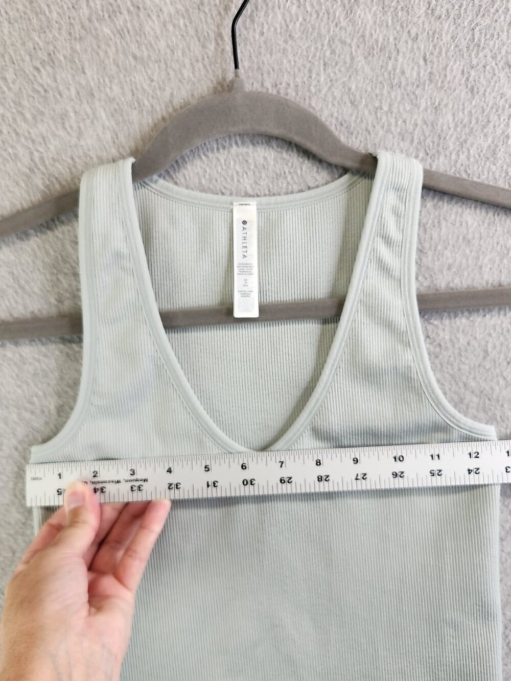Athleta Top Womens XS Aurora Tank Camisole Ribbed Seamless Basic Set Of 2 - Picture 9 of 12